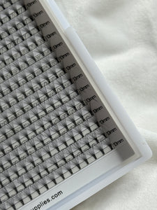 Square Base XL Tray - 10D Short Stem - 0.05 D Curl (320 fans)